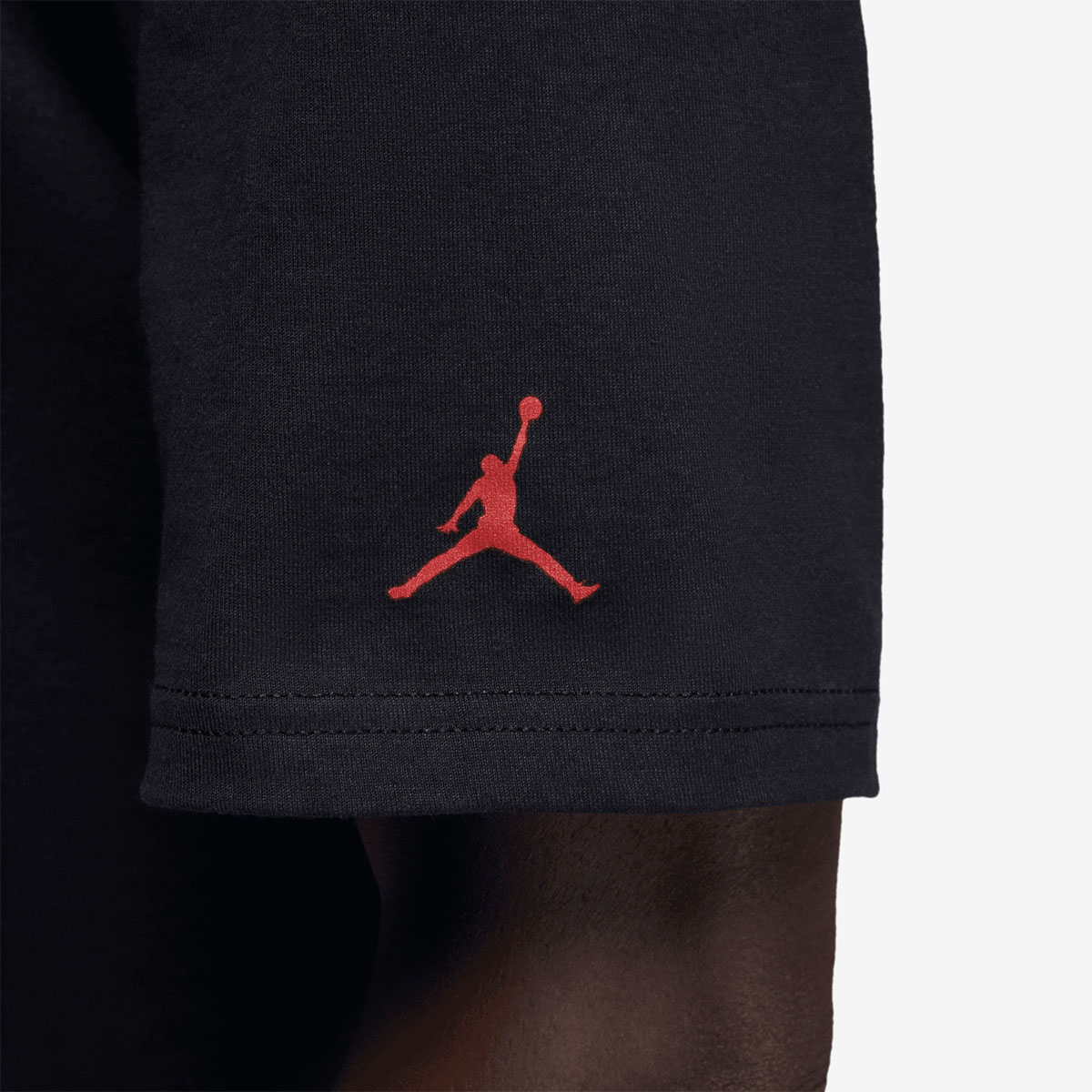 Jordan AJ5 Fire Red Black T Shirt 5