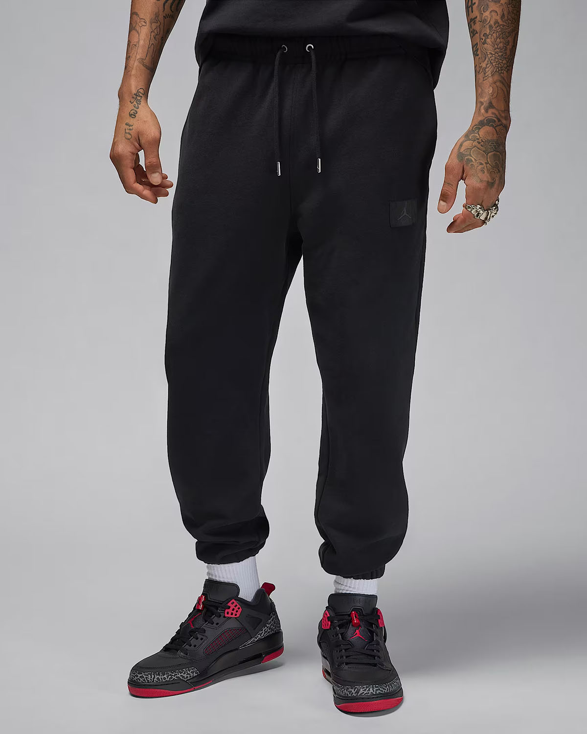 Jordan Flight Fleece Mens Pants Black