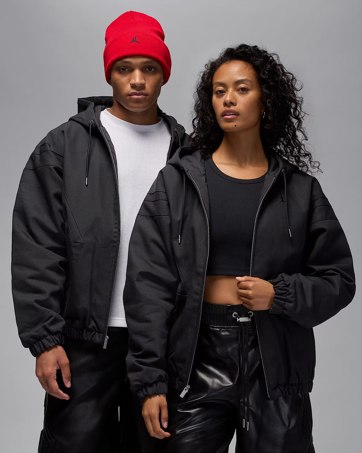 Jordan Flight Mens Draft Jacket Off Noir Black 1