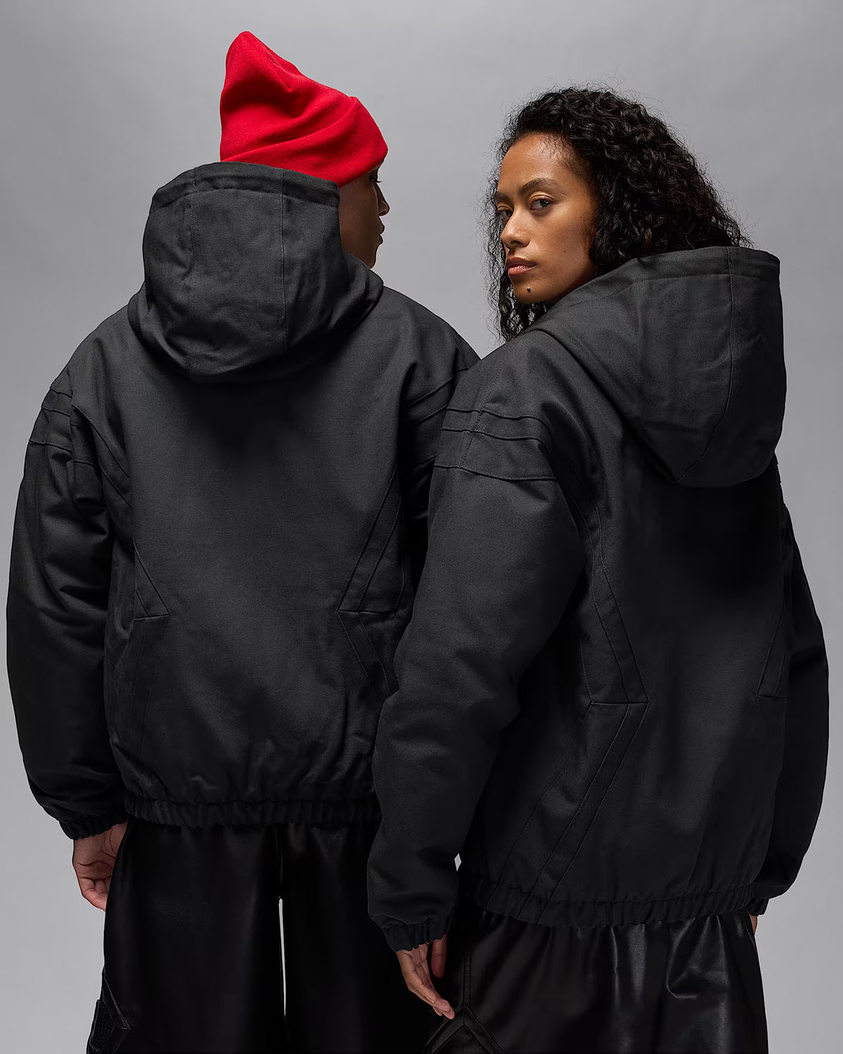 Jordan Flight Mens Draft Jacket Off Noir Black 2
