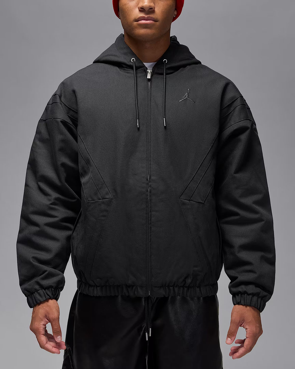 Jordan Flight Mens Draft Jacket Off Noir Black 3
