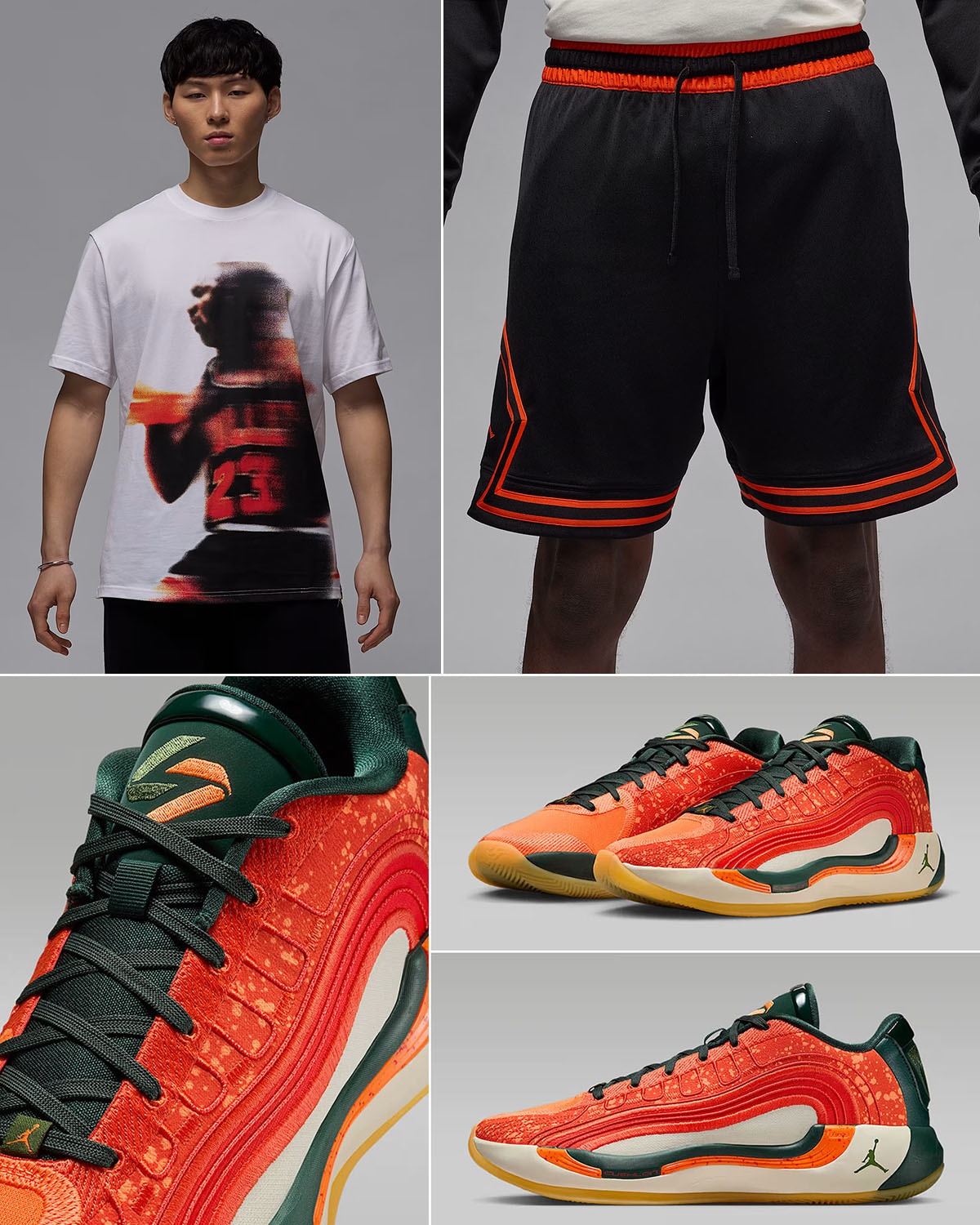 Jordan Luka 4 Gone Camping Shoes Shirt Shorts Outfit