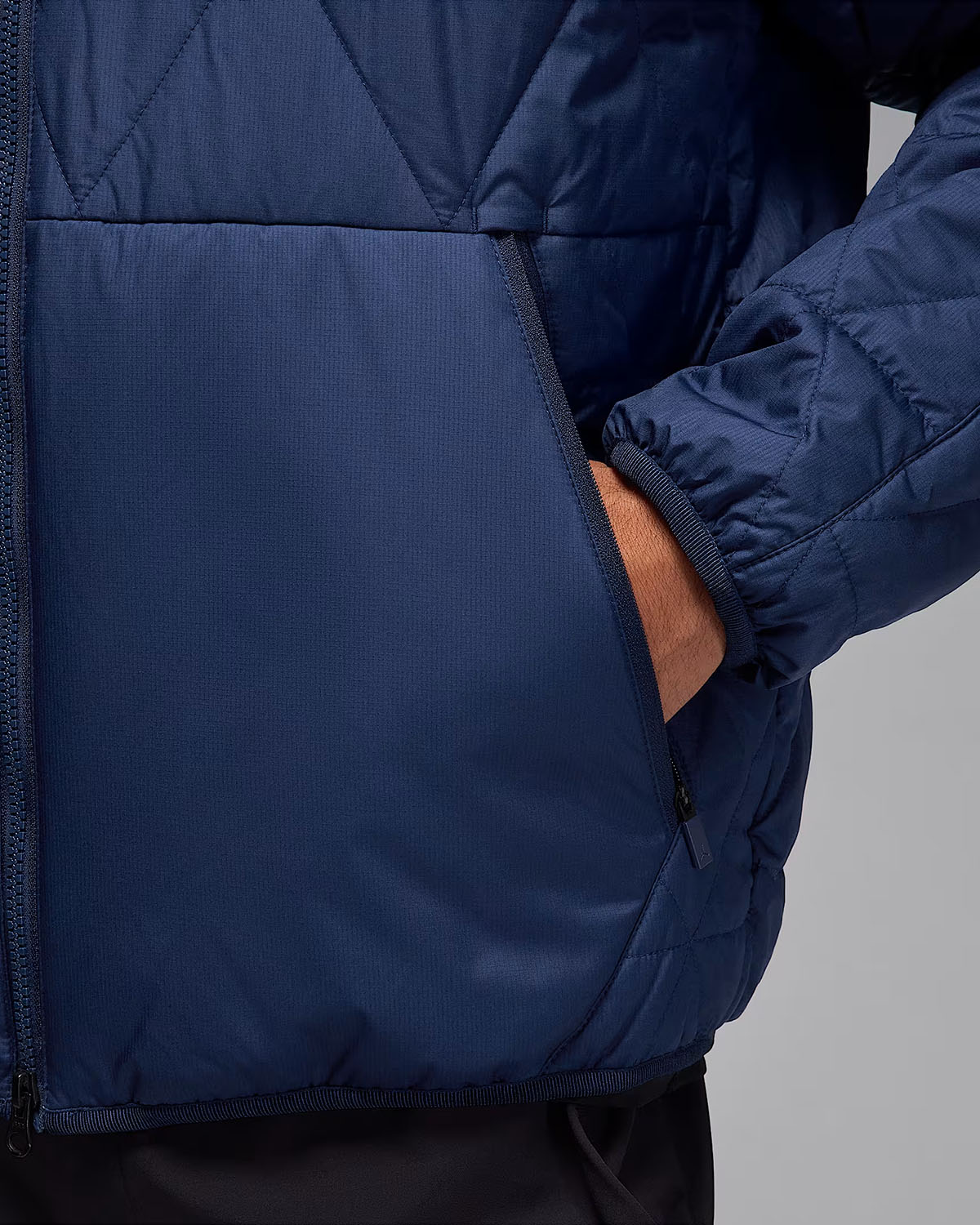 Jordan Sport Mens Therma Fit Jacket Blue Void 6