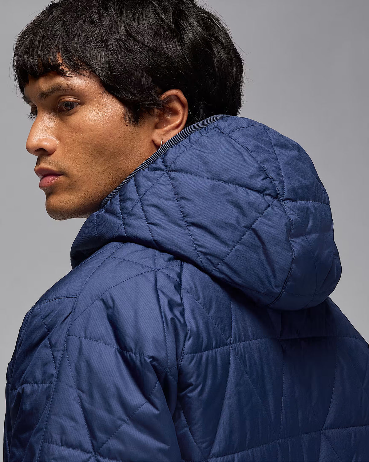 Jordan Sport Mens Therma Fit Jacket Blue Void 7