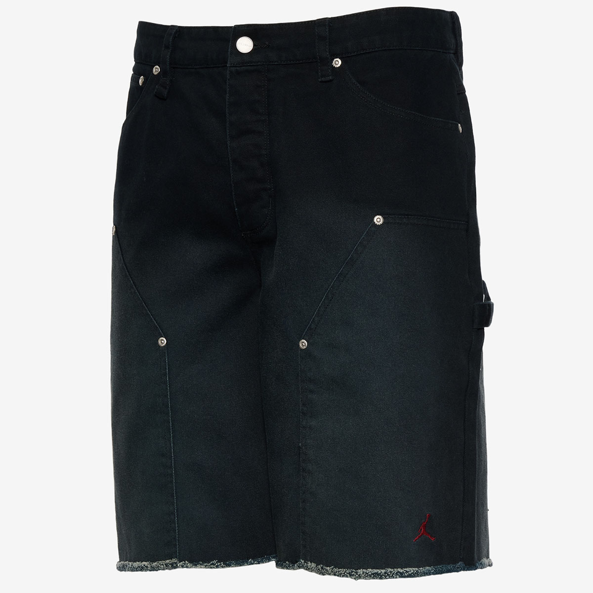 Jordan Y2K Twill Workwear Shorts Black Red 1