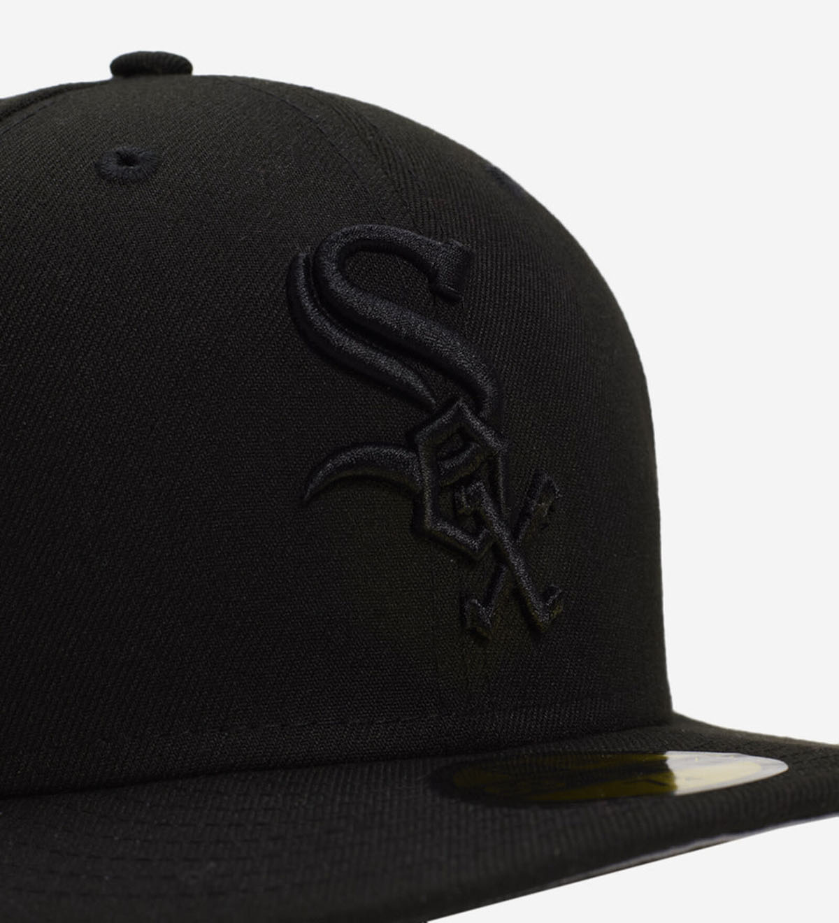 New Era Chicago White Sox Core Black Hat 59FIFTY Fitted Cap 2