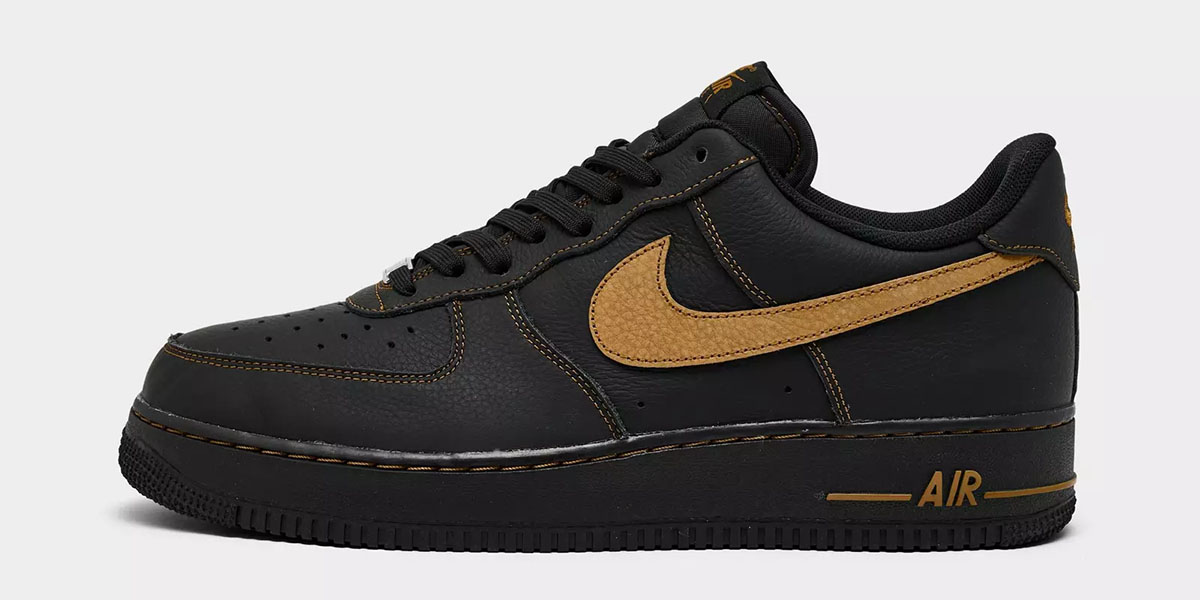 Nike Air Force 1 Low 07 LV8 Black Desert Ochre 1