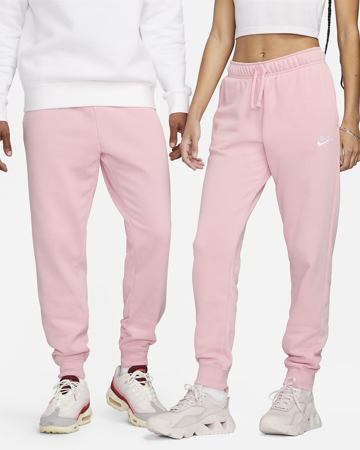 Nike Club Fleece Jogger Pants Medium Soft Pink 1