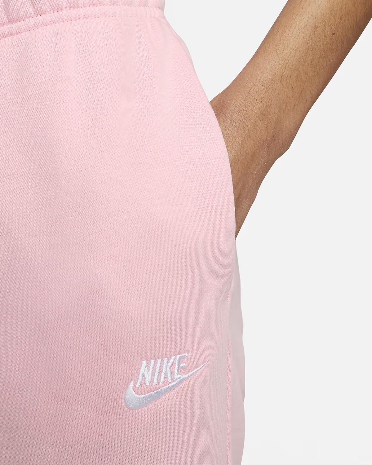Nike Club Fleece Jogger Pants Medium Soft Pink 2