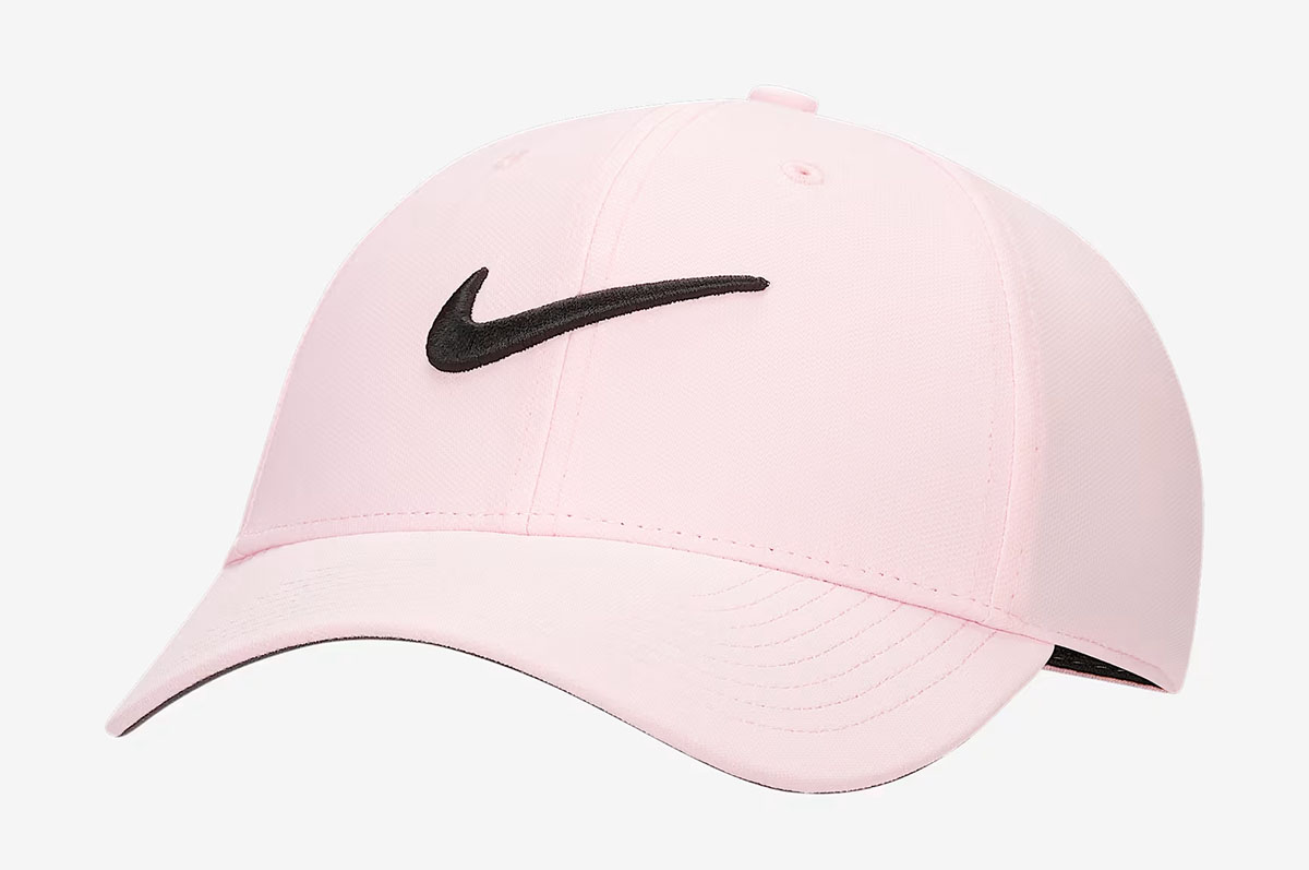 Nike Dri Fit Swoosh Cap Medium Soft Pink Hat 1