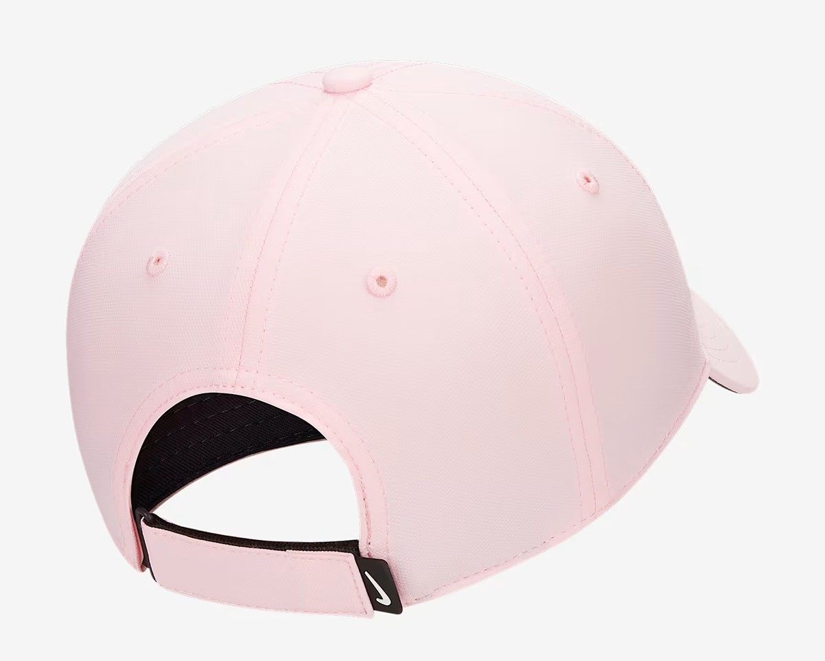 Nike Dri Fit Swoosh Cap Medium Soft Pink Hat 2