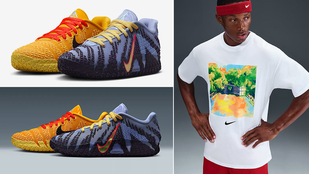 Nike Ja 3 Channel 12 Shoes and T Shirt Outfit