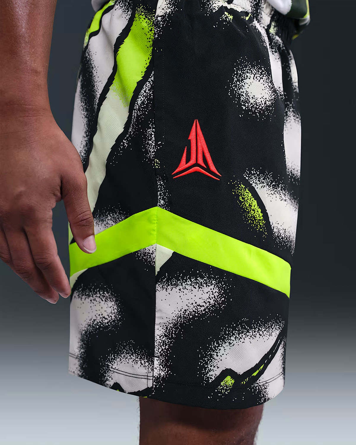Nike Ja 3 Zombie Halloween Mens Basketball Shorts 3