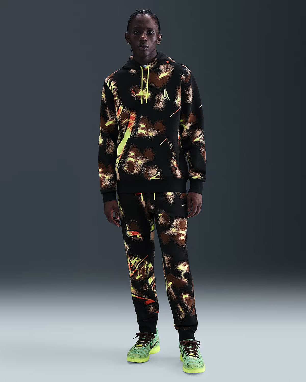 Nike Ja 3 Zombie Hoodie and Jogger Pants Outfit 1