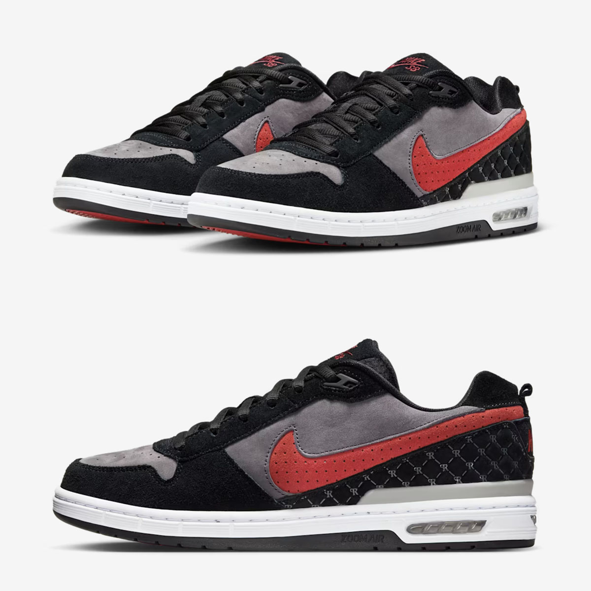 Nike P Rod 1 Zoom Air Low Bred 2025 Skate Shoes IM7147-001