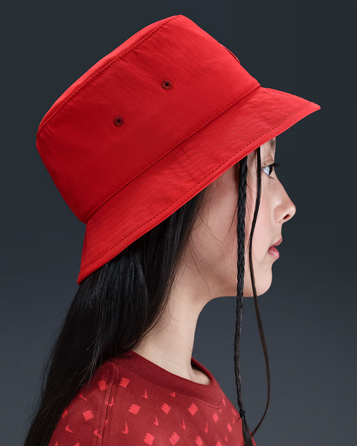 Nike x LEGO Big Kids Red Bucket Hat 3