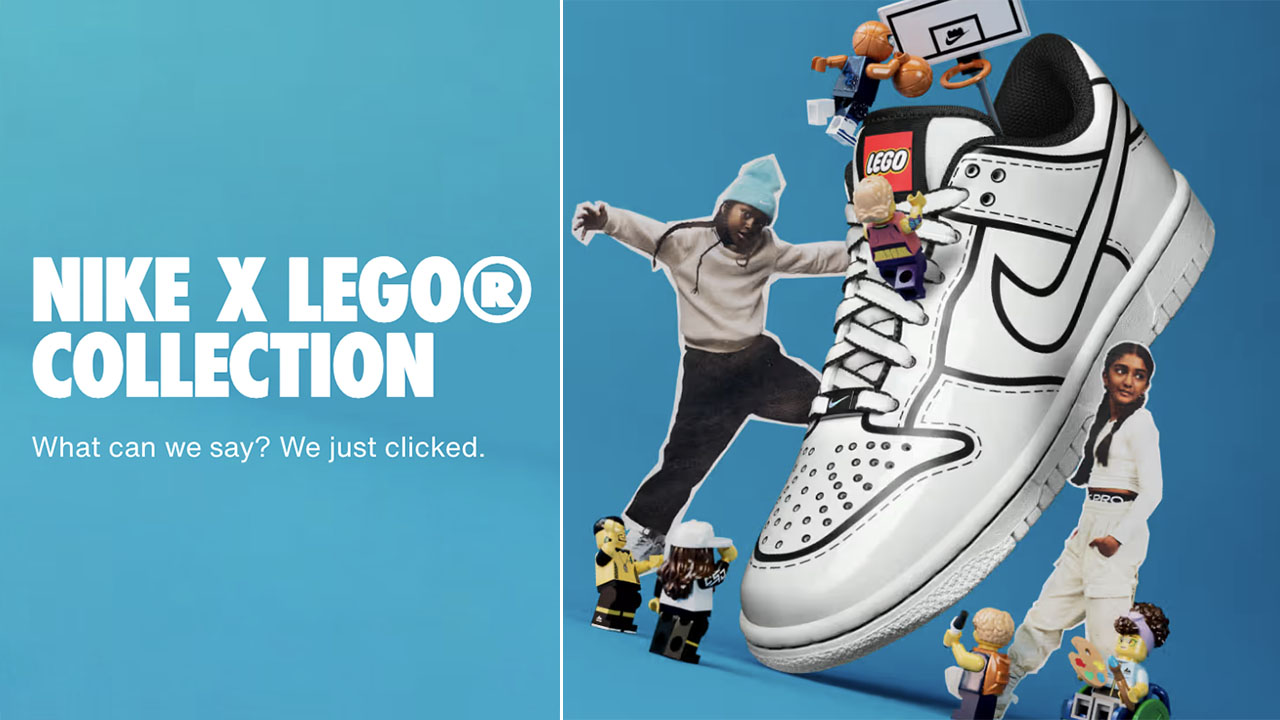 Nike x LEGO Collection Shoes Apparel Building Kits
