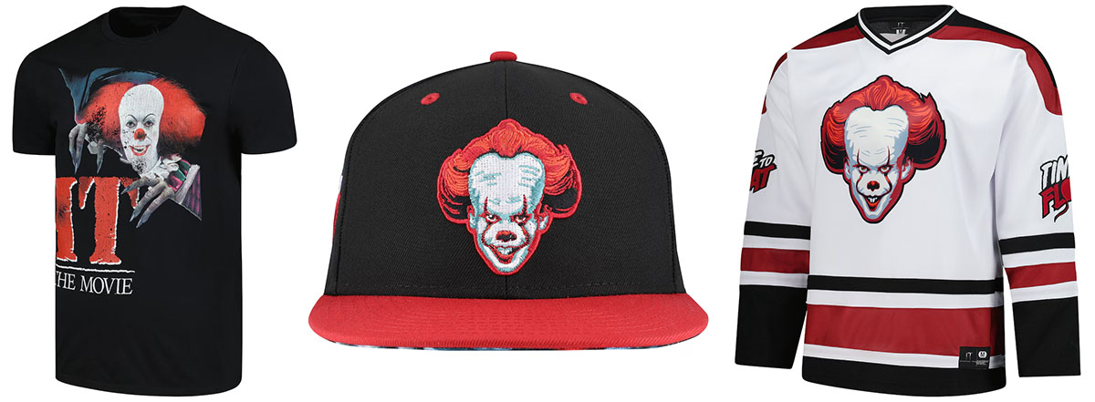 Pennywise IT Horror Movie Apparel