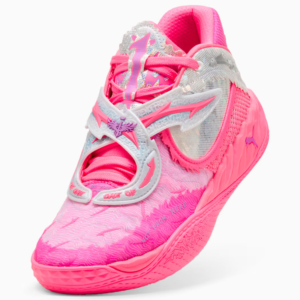 Puma Lamelo Ball MB05 World Tour Pink Mens Basketball Shoes 6
