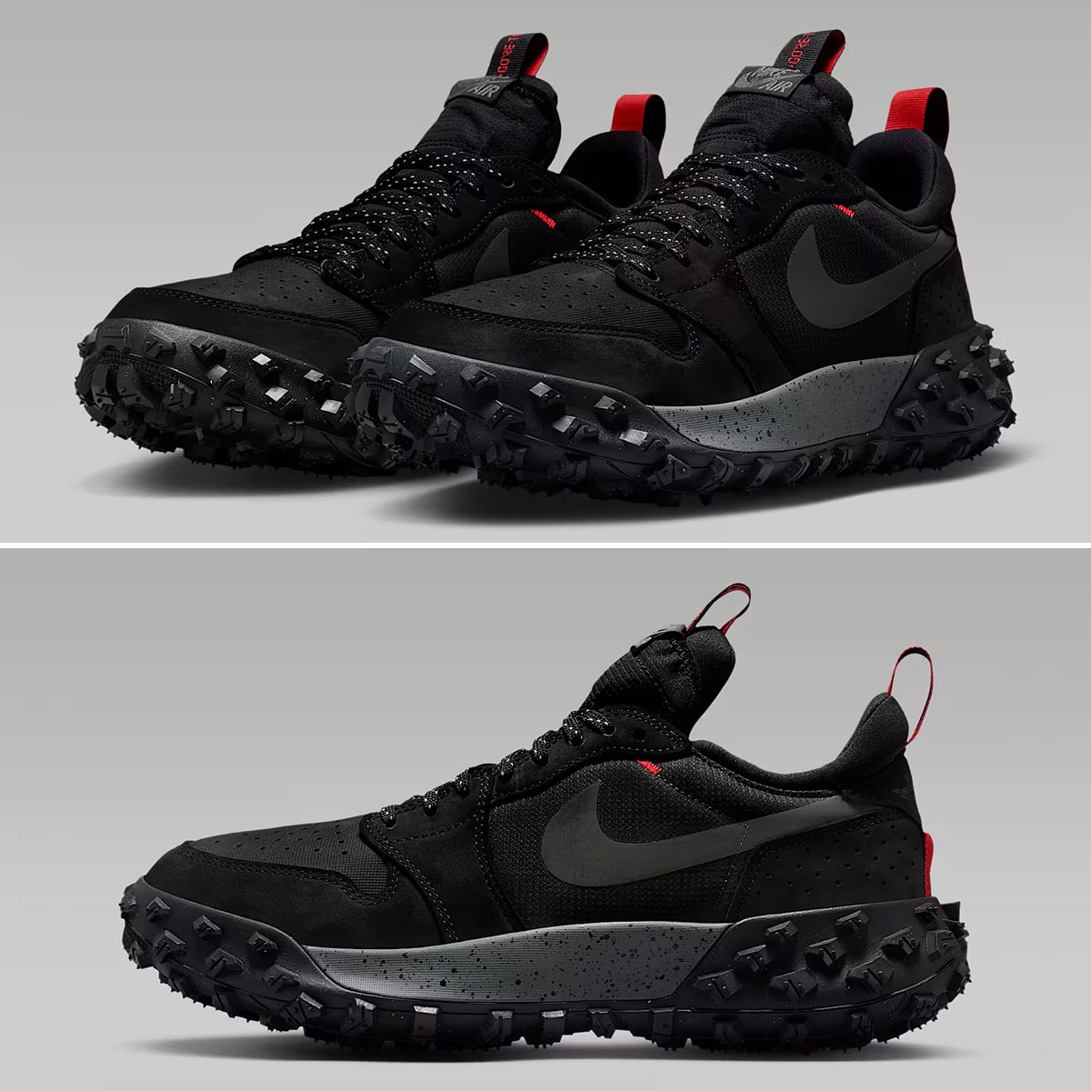 Air Jordan 1 Element Low AT Black Iron Grey Mens Shoes FV4227-002