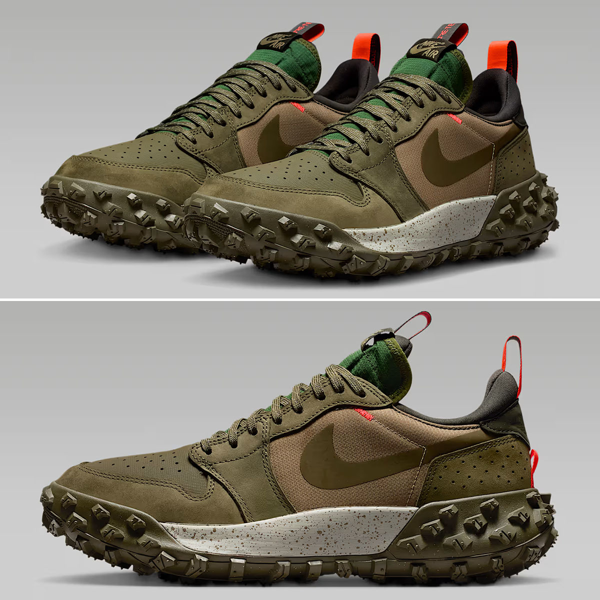 Air Jordan 1 Element Low AT Medium Olive Mens Shoes FV4227-201