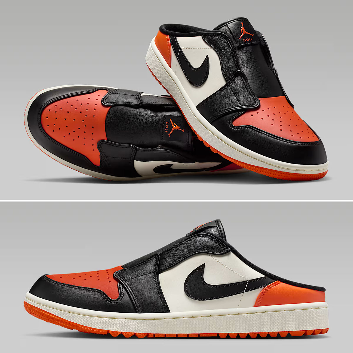 Air Jordan 1 Mule Shattered Backboard Starfish Golf Shoes FJ1214-800