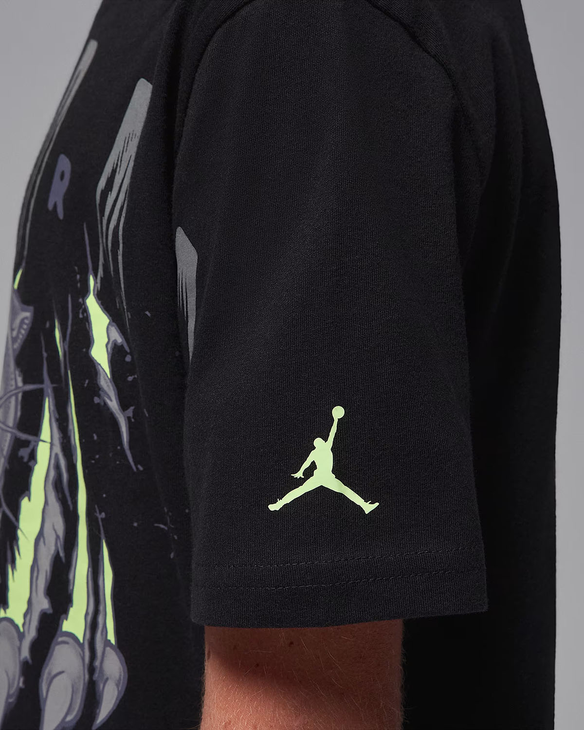 Air Jordan 11 GS Kids Inner Beast Sneaker School Boys Panther T Shirt Black 3