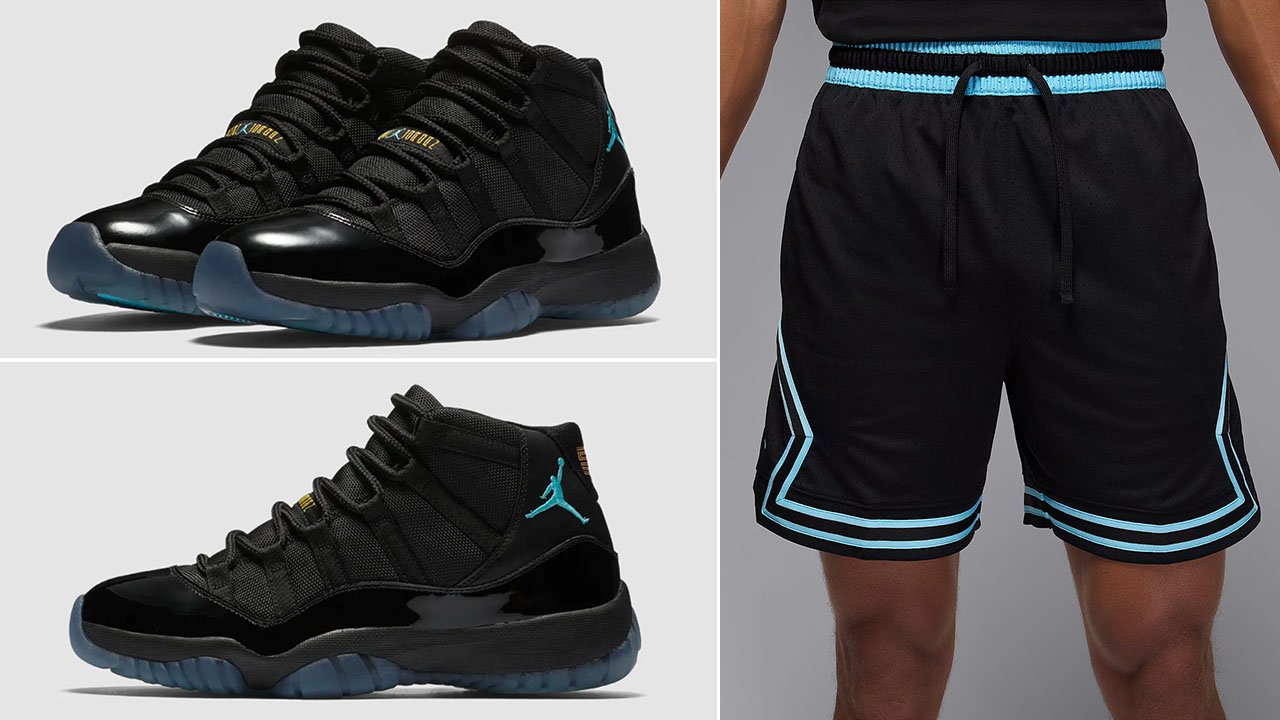 Air Jordan 11 Gamma 2025 Shoes x Jordan Sport Mesh Diamond Shorts Outfit