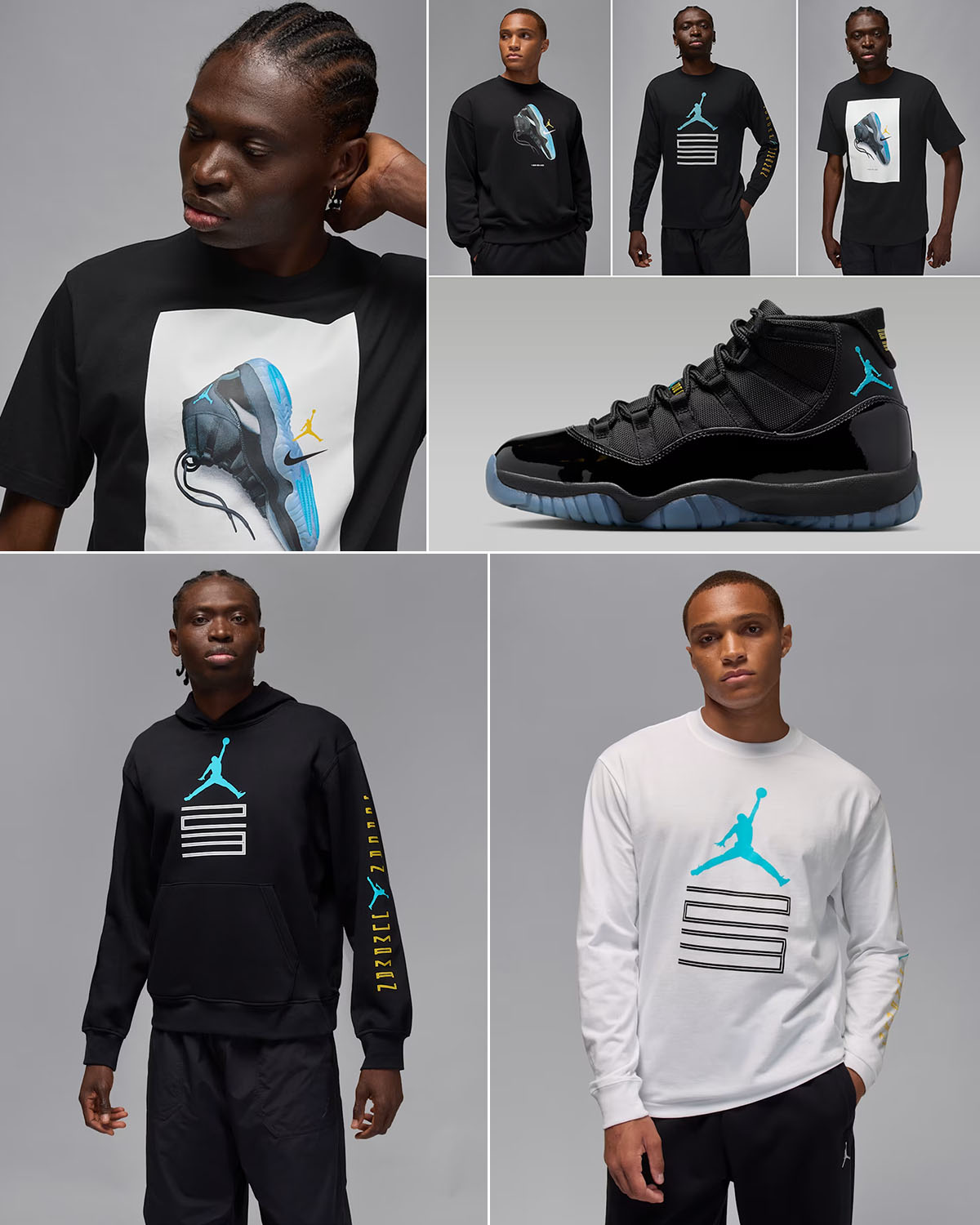 Air Jordan 11 Gamma Blue 2025 Apparel Outfits