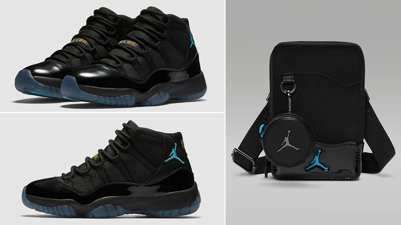 Air Jordan 11 Retro Gamma 2025 Crossbody Bag