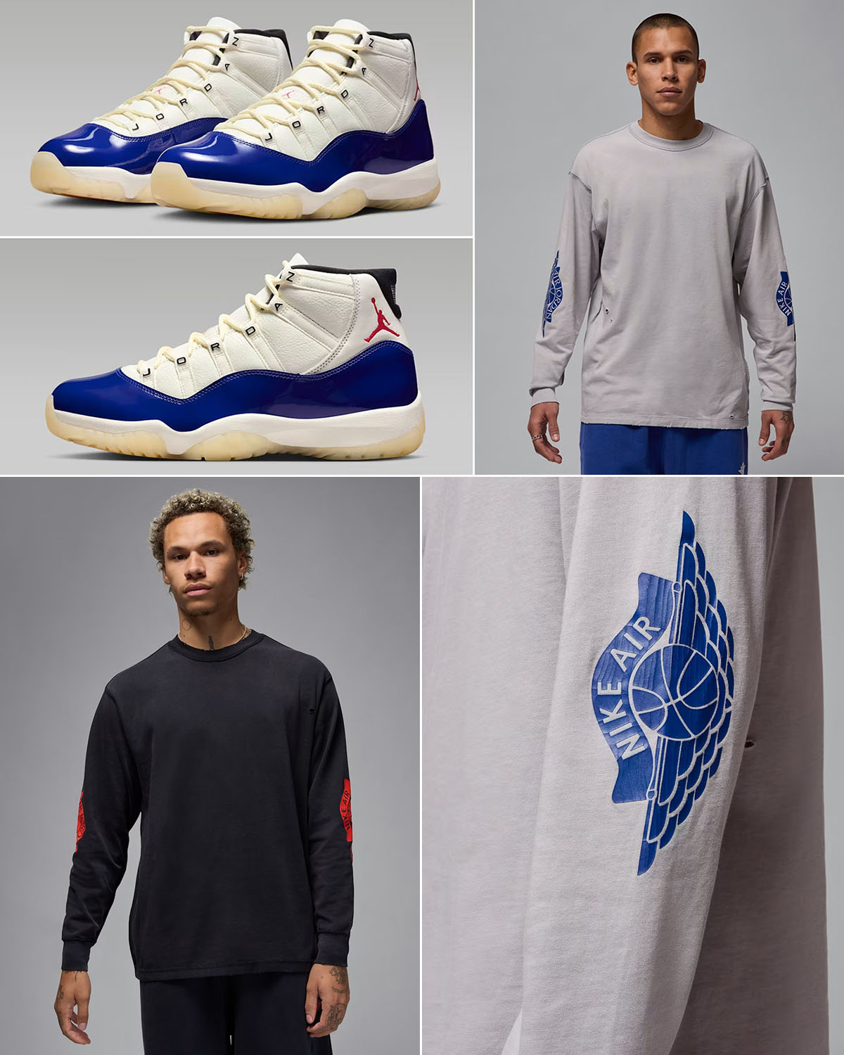 Air Jordan 11 Retro Rare Air Long Sleeve T Shirts to Match Sneakers