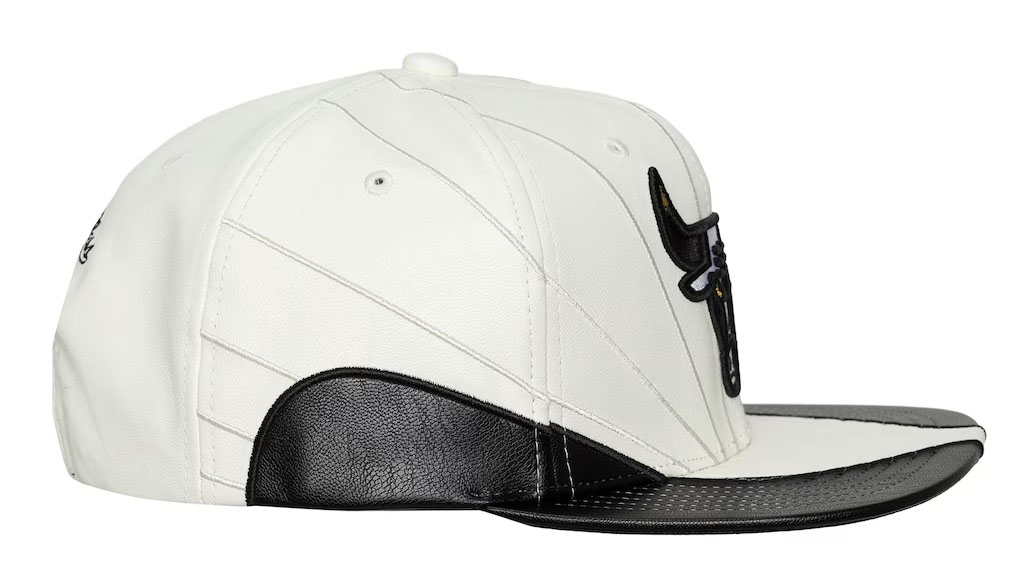 Air Jordan 12 Taxi 2025 Chicago Bulls Hat Mitchell and Ness Snapback Cap 3