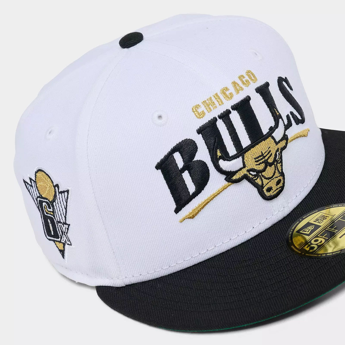 Air Jordan 12 Taxi 2025 New Era Chicago Bulls 59FIFTY Hat Fitted Cap 5