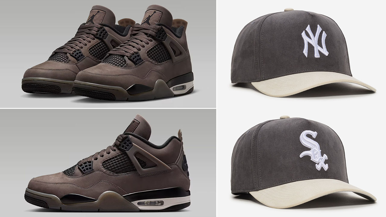 Air Jordan 4 Cave Stone Hats Snapback Caps Mitchell and Ness