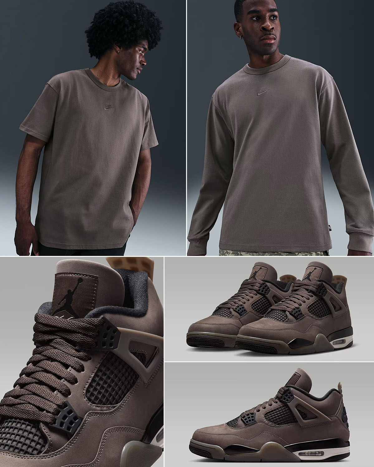 Air-Jordan-4-Cave-Stone-x-Nike-Sportswear-Premium-Essentials-Mens-T-Shirt-Outfit