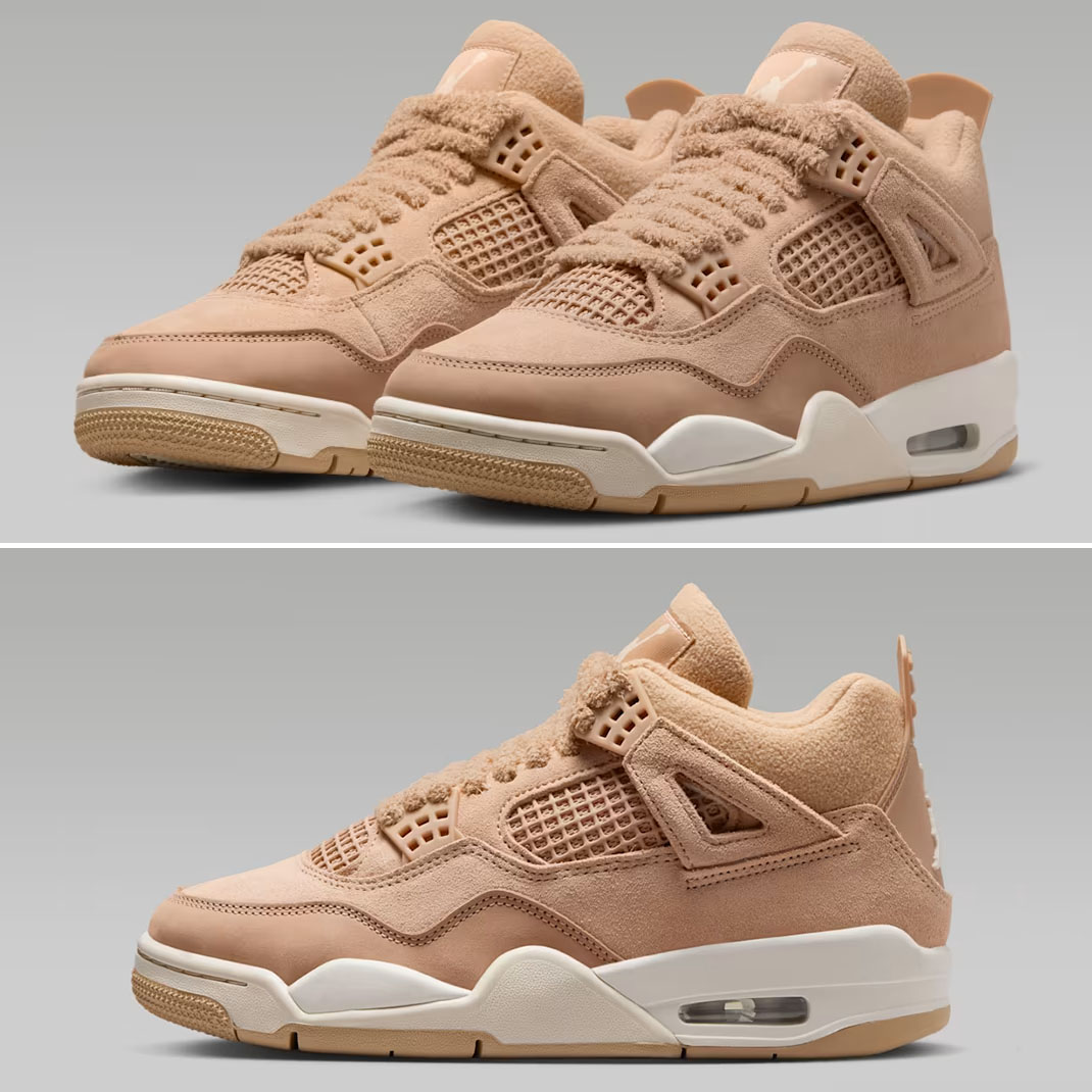 Air Jordan 4 Cozy Girl Hemp Womens Shoes HV0823-200
