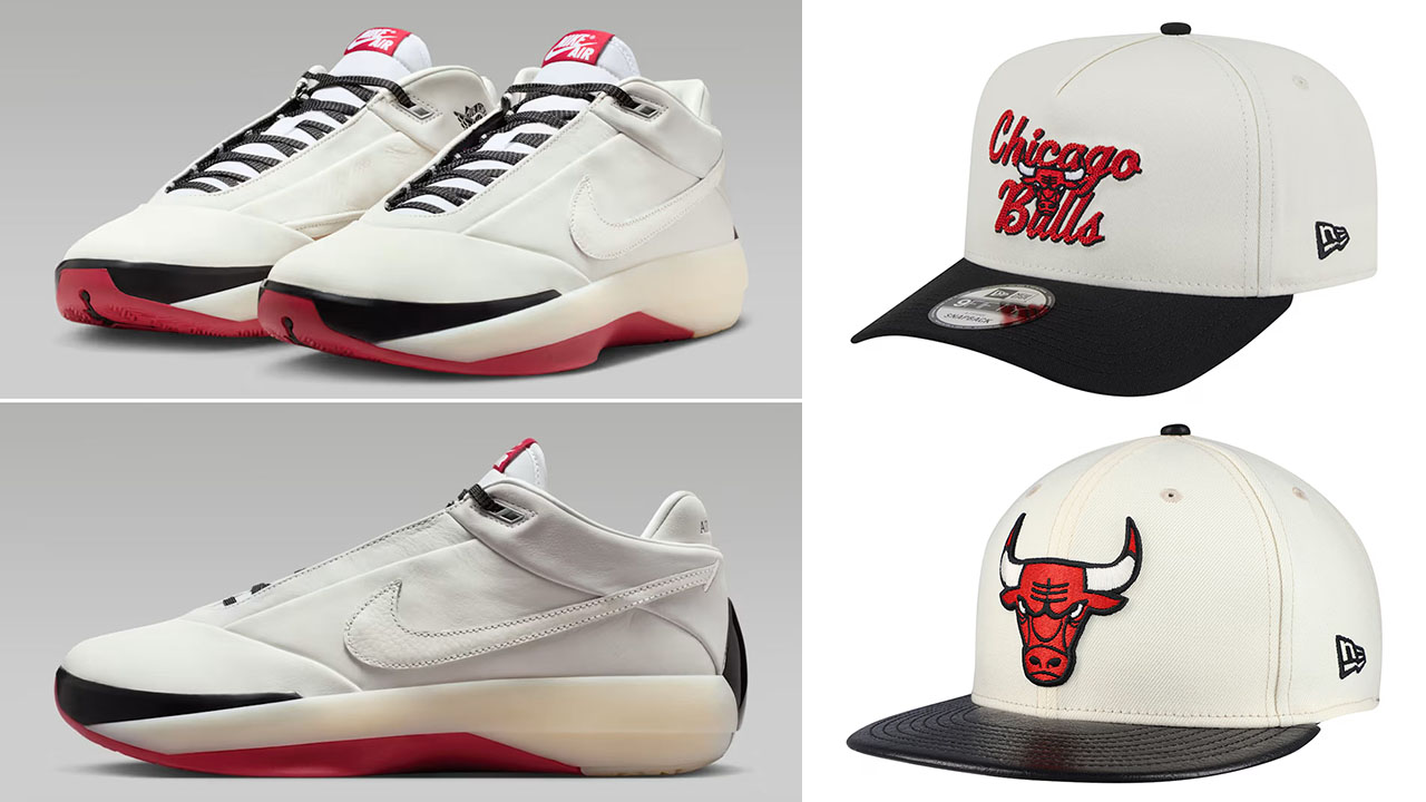 Air Jordan 40 Chicago New Era Bulls Hats to Match Sneakers