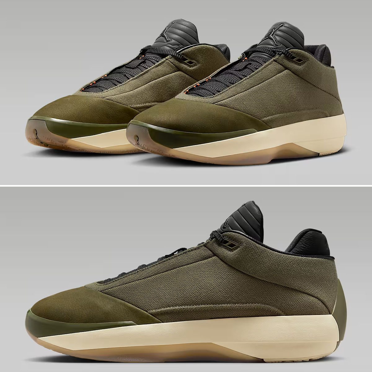 Air Jordan 40 Heritage Medium Olive Basketball Shoes HQ2077-200