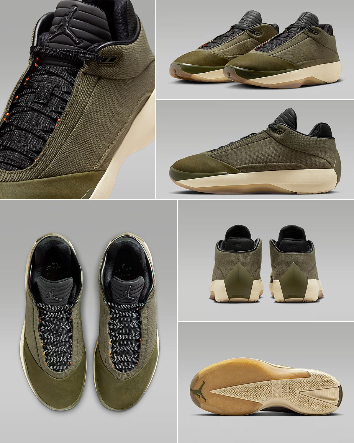 Air Jordan 40 Medium Olive Heritage Basketball Shoes
