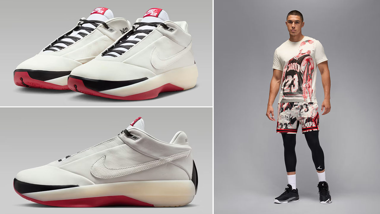 Air Jordan 40 Sneakers T Shirt Shorts Outfit