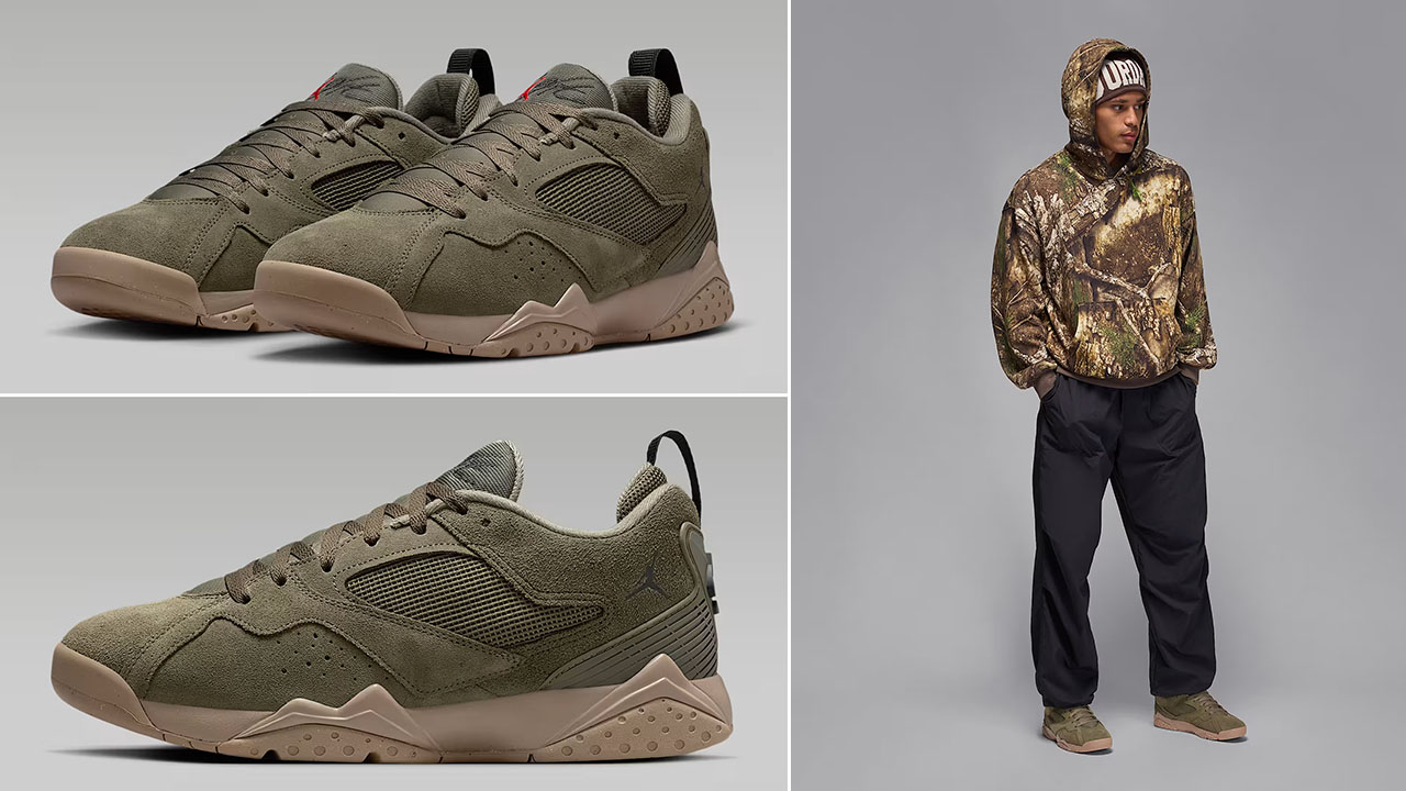 Air Jordan MVP 92 Medium Olive Khaki Mens Shoes and Outfits