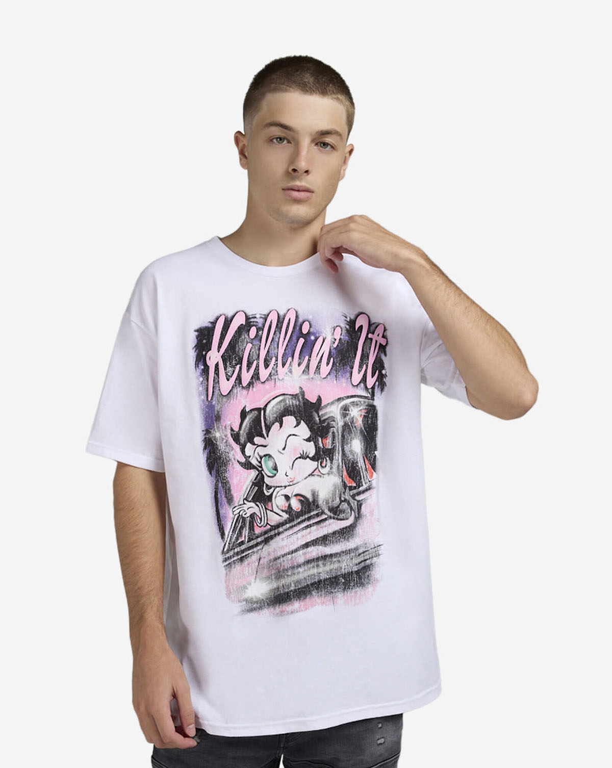 Betty Boop Killin It Graphic T Shirt