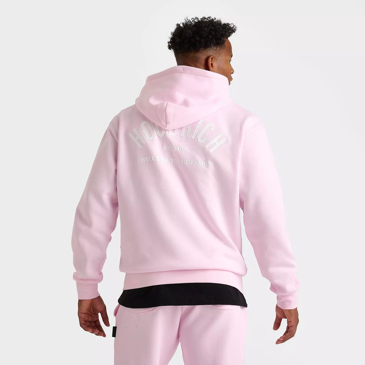 Hoodrich Volcano Hoodie Pink 2