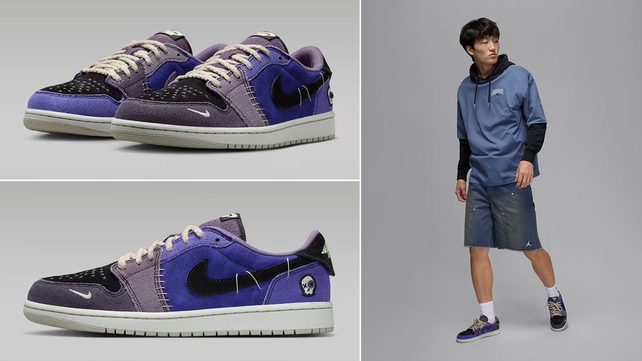 How to Style the Air Jordan 1 Low OG Zion Voodoo Alternate Sneakers With Outfits