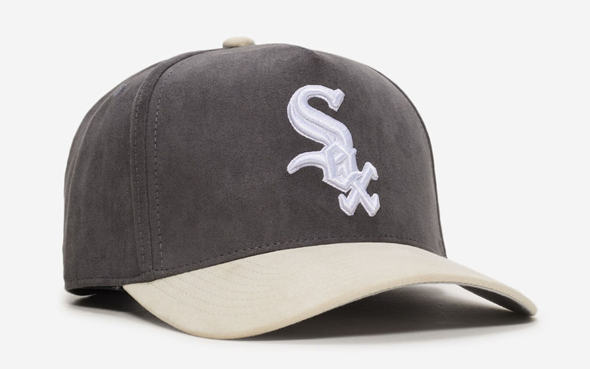 Jordan 4 Cave Stone Chicago White Sox Hat Mitchell Ness Snapback Cap