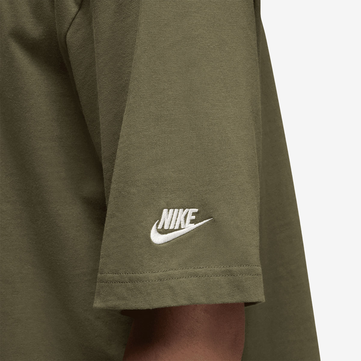 Jordan Brooklyn Air Mens Oversized T Shirt Medium Olive 3