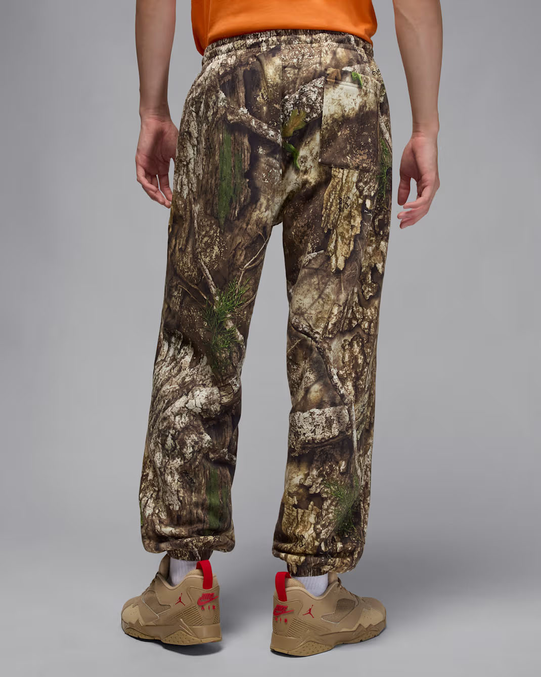 Jordan Brooklyn Mens Fleece Realtree Pants Medium Olive 2