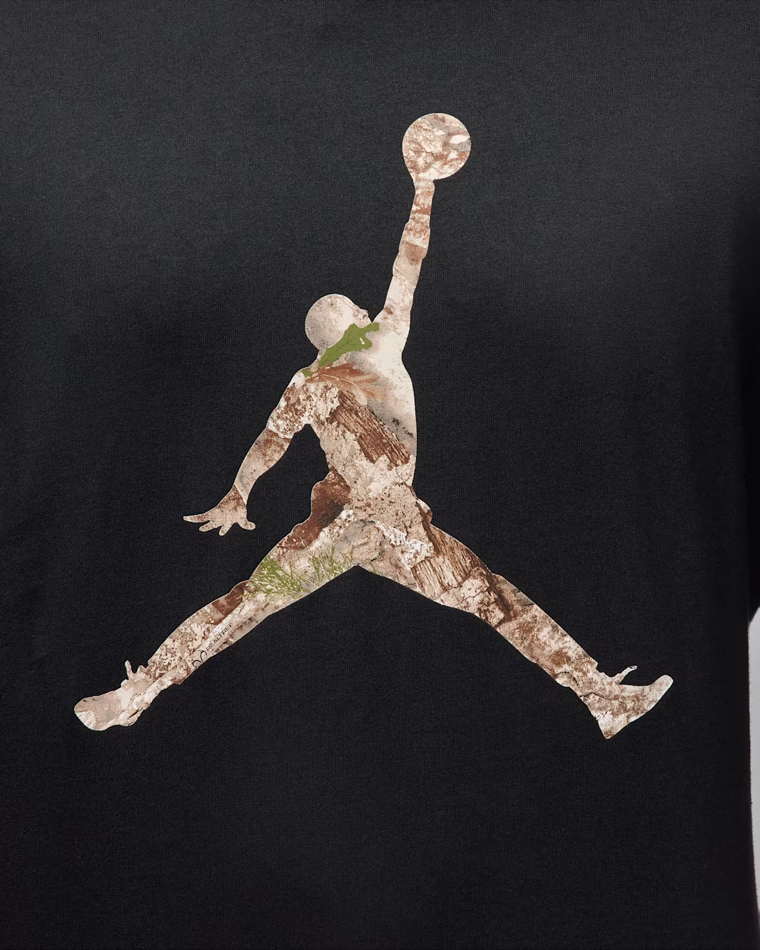 Jordan Brooklyn Mens Realtree Jumpman T Shirt Black Medium Olive 2