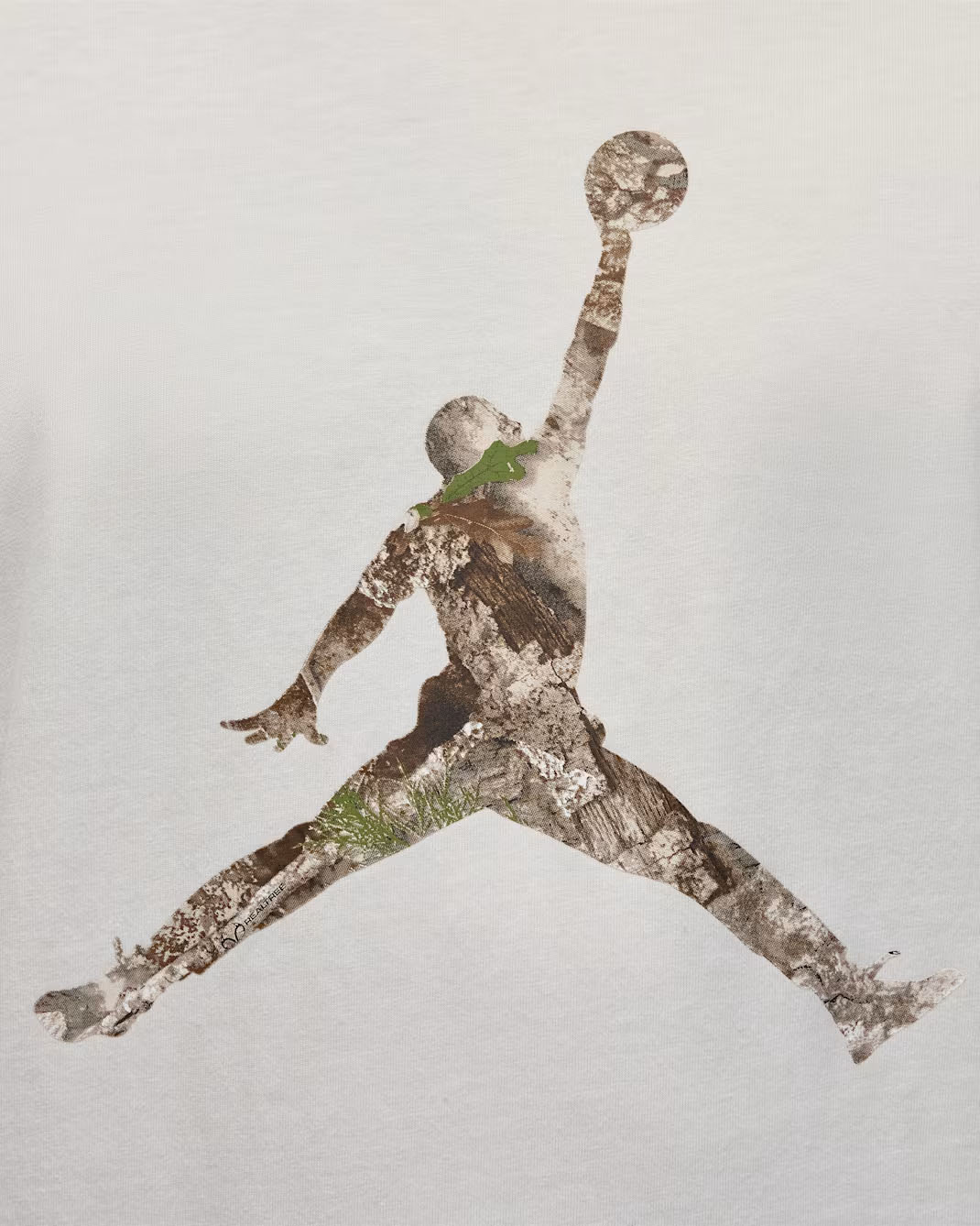 Jordan Brooklyn Mens Realtree Jumpman T Shirt Sail Medium Olive 2
