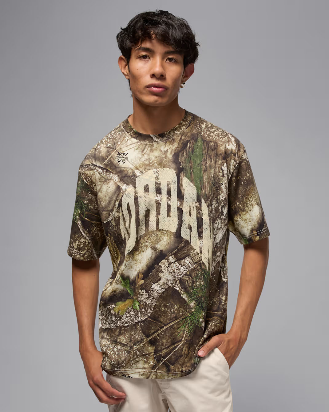 Jordan Brooklyn Mens Realtree T Shirt Medium Olive 1